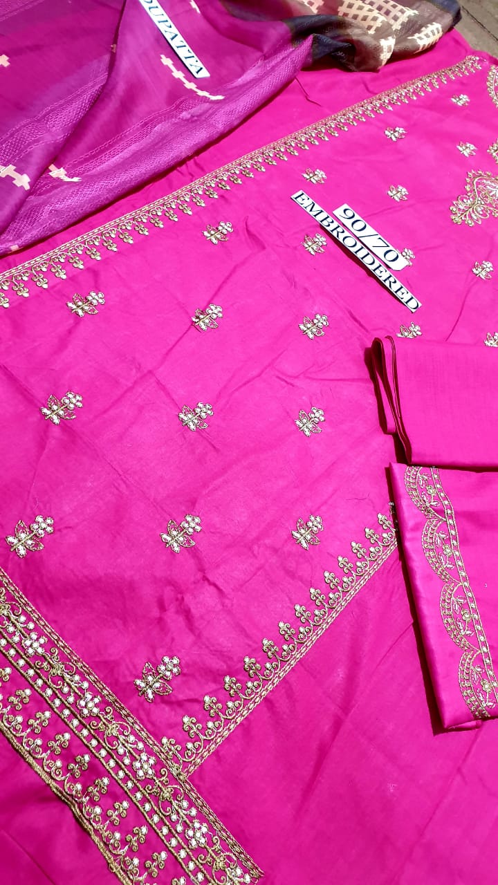 ZARA SHAHJAHAN Summer Lawn Embroided Ladies (3 Piece) Suit 2025