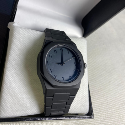Aura Black Arabic Dial Premium Quality Watch
