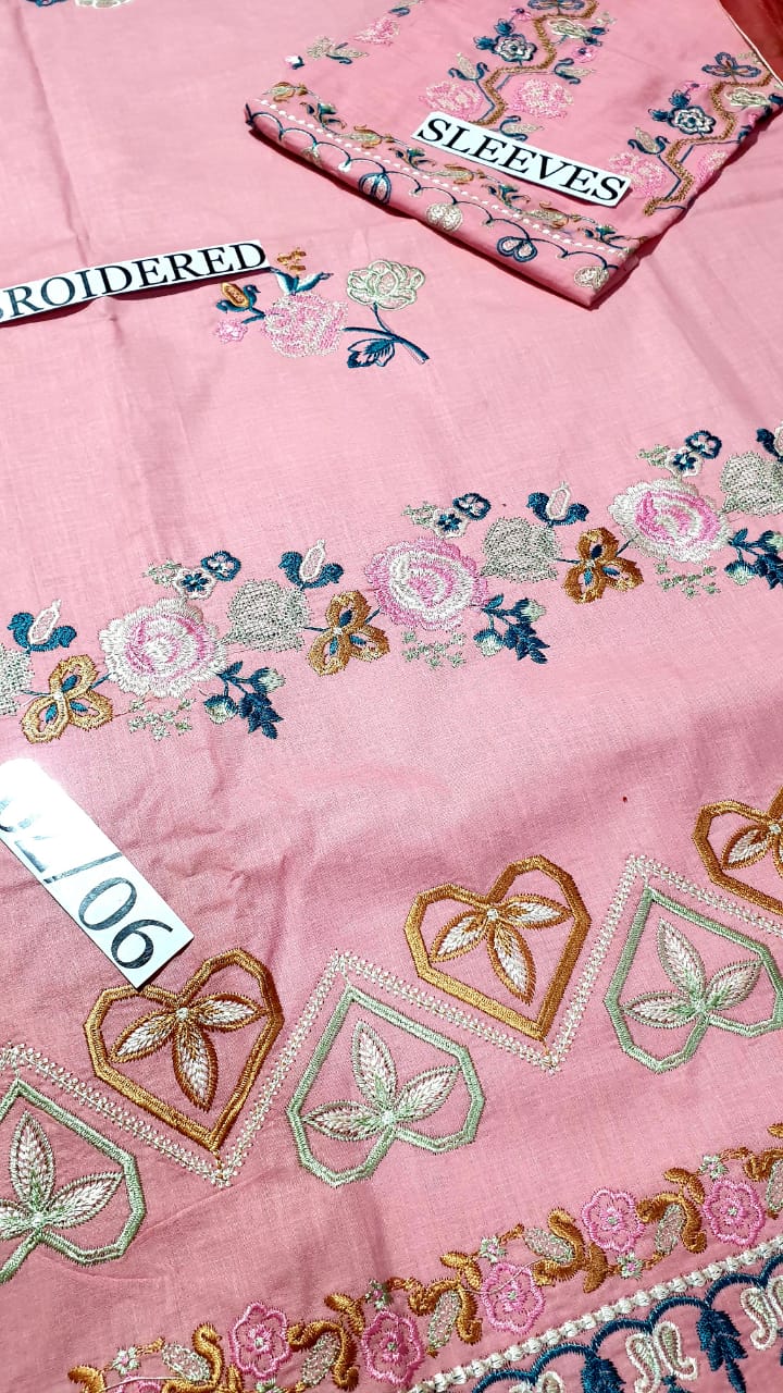 MARIA-B Summer Lawn Embroided Ladies (3 Piece) Suit 2025