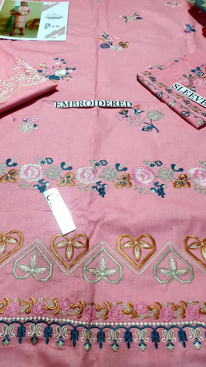 MARIA-B Summer Lawn Embroided Ladies (3 Piece) Suit 2025